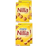 Nilla Wafers Vanilla Wafer Cookies Variety Pack, Original & Mini, 4 - 11 oz Boxes