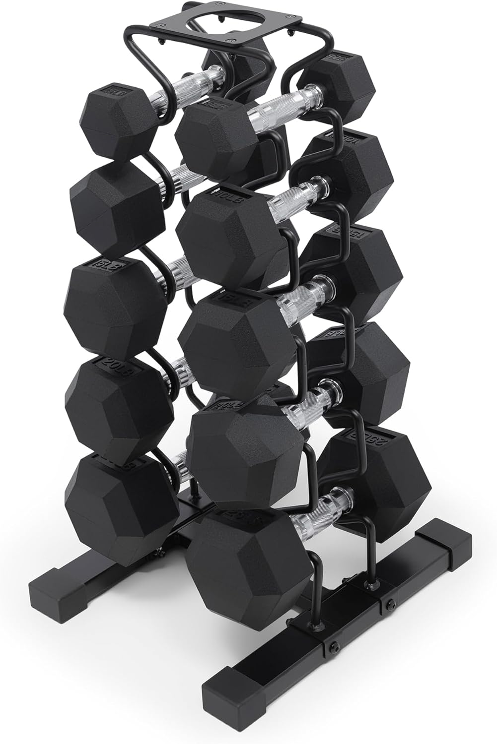 MARCY DBR-150 STORAGE RACK WITH 68KG DUMBBELLS