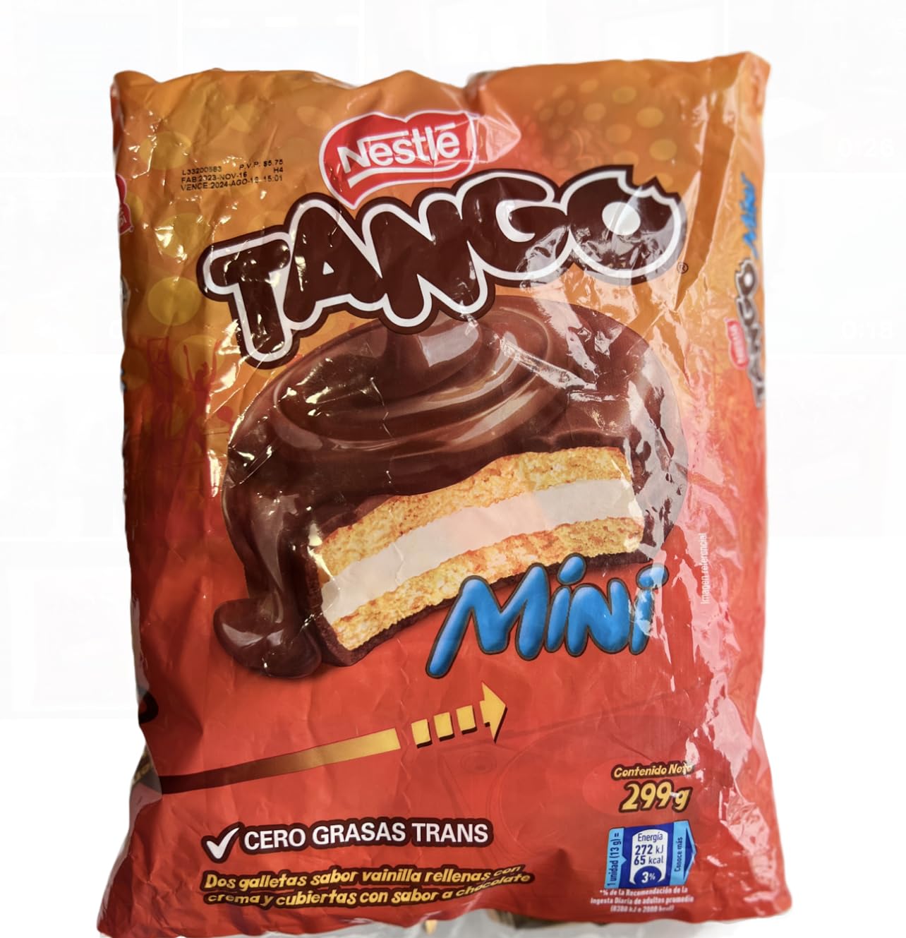 Mini Tango Nestle - 299g/10.55 oz
