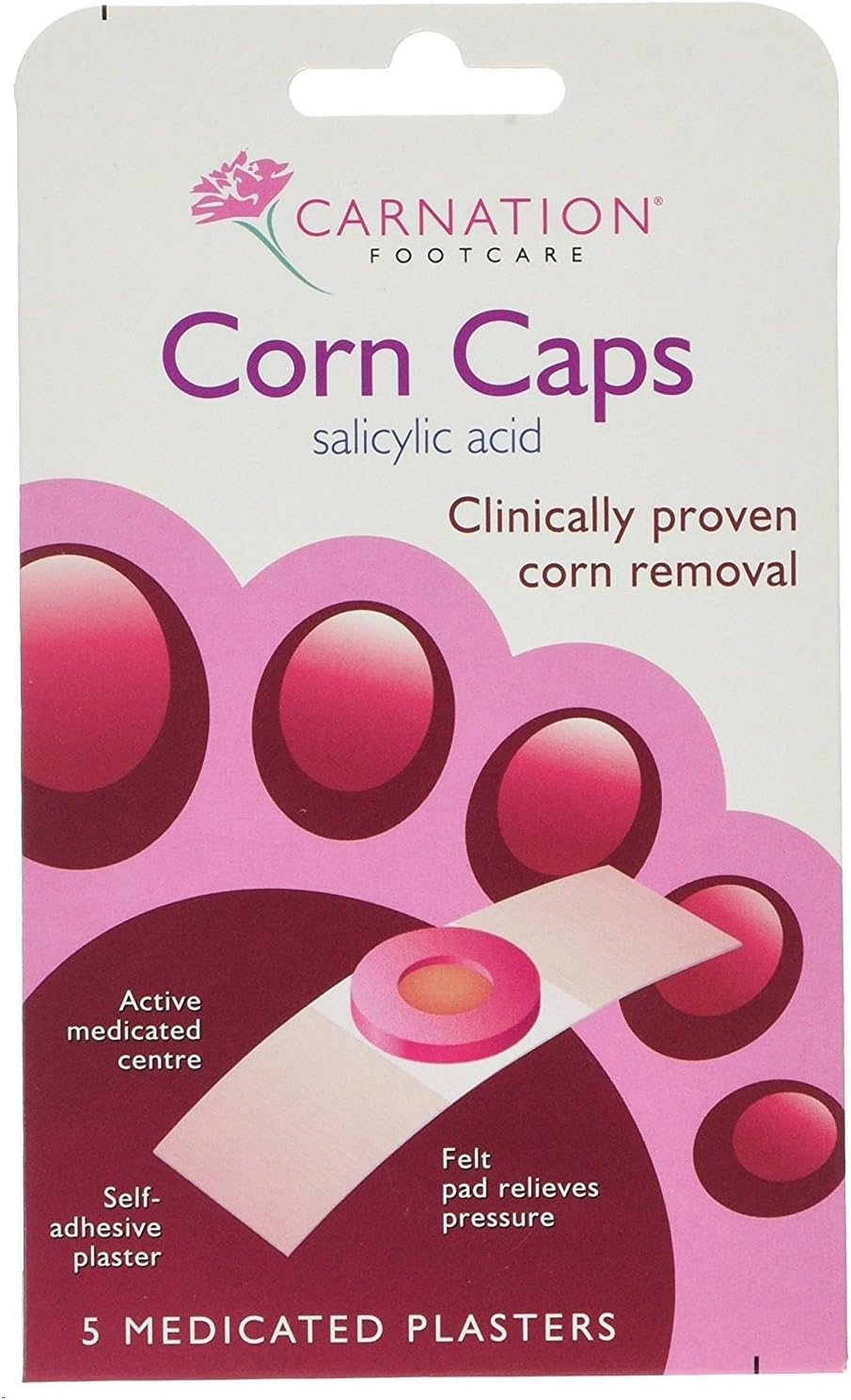 Carnation Corn Caps (5 in a pack) **3 PACK DEAL**