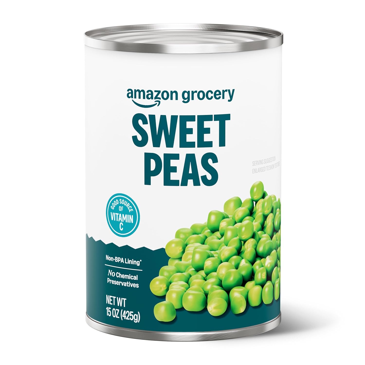 Amazon Grocery, Sweet Peas, 15 Oz (Previously Amazon Fresh, Packaging May Vary)