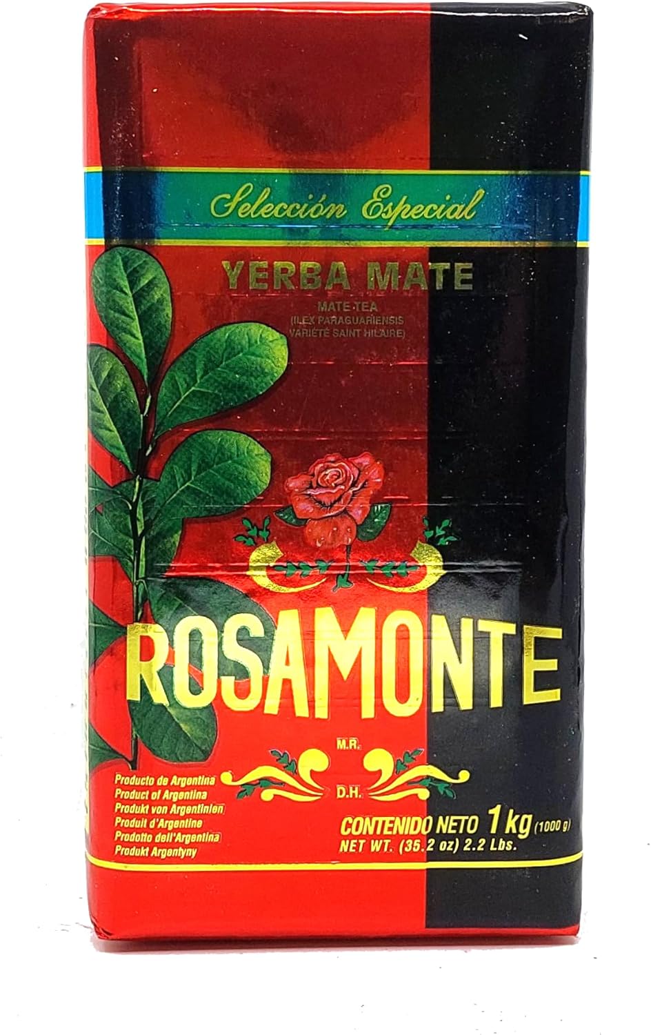 Yerba Mate Rosamonte Especial 1kg (With Stems)