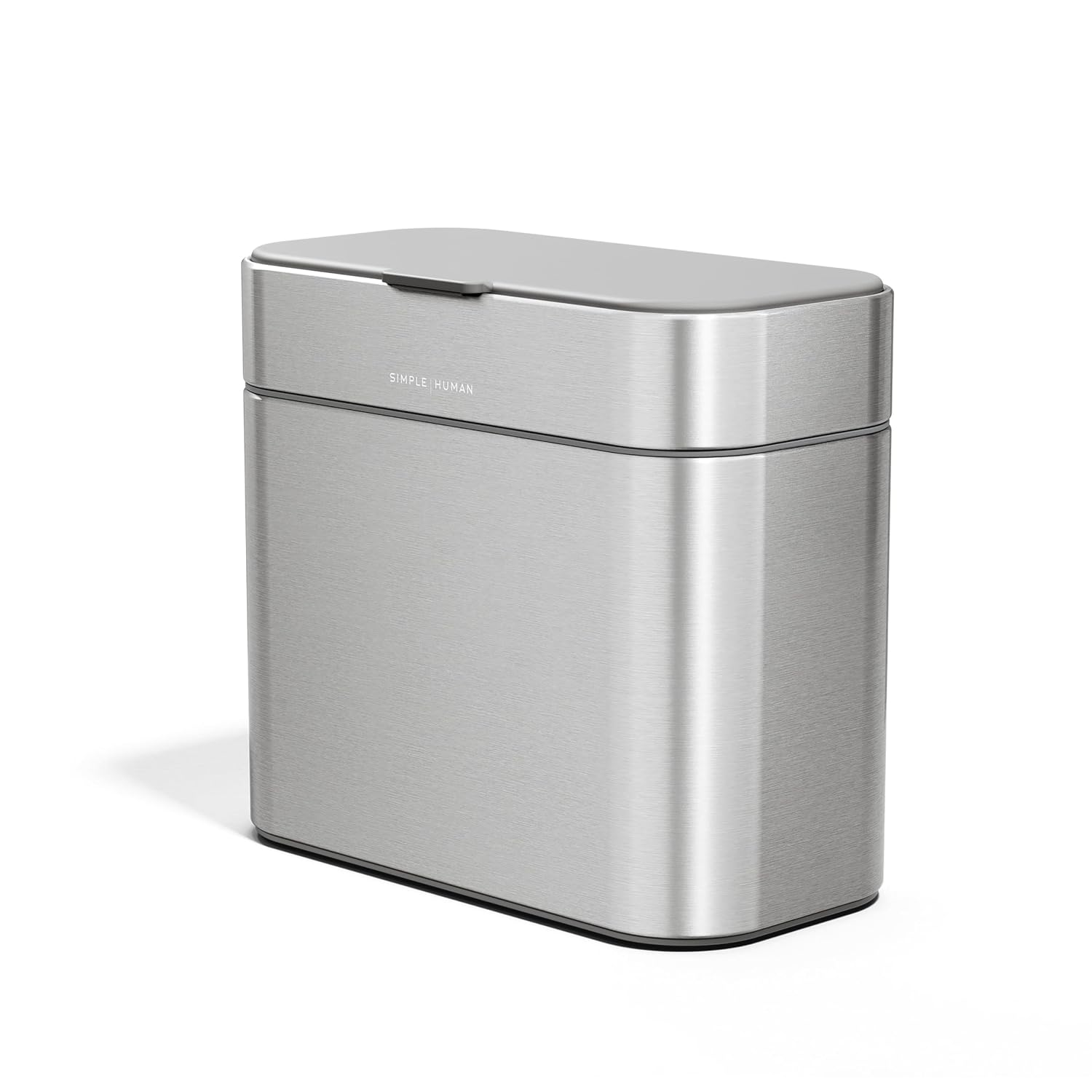 simplehuman Compost Caddy, Detachable and Countertop Bin, 4 Liter / 1.06 Gallon, Brushed Stainless Steel