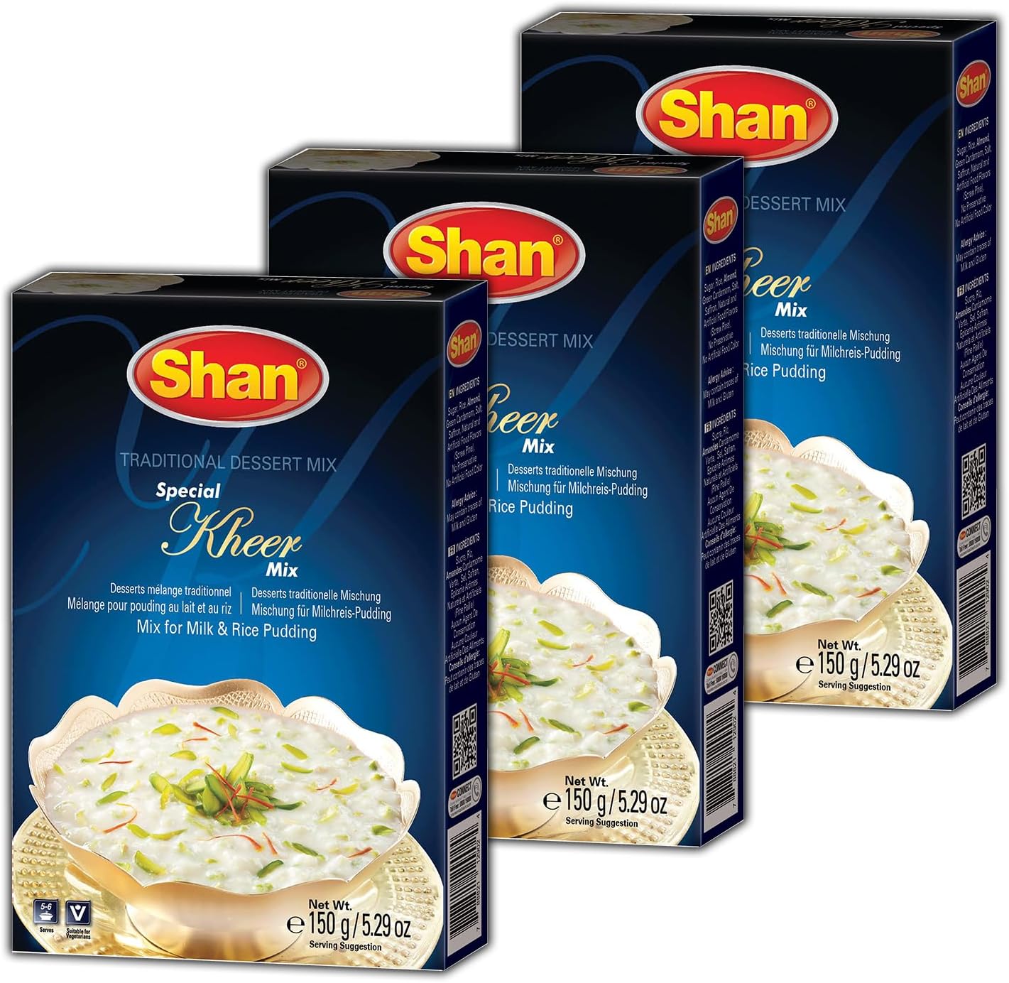 Shan Sweet Mix Kheer Pista, 150gm, Pack of-3