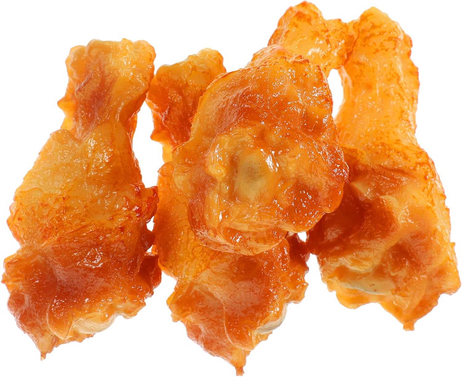 Yardwe 4Pcs Realistic Chicken Leg Models Artificial Fried Chicken Decoration for Kitchen Playset for Food Photography Parties and Pretend Play