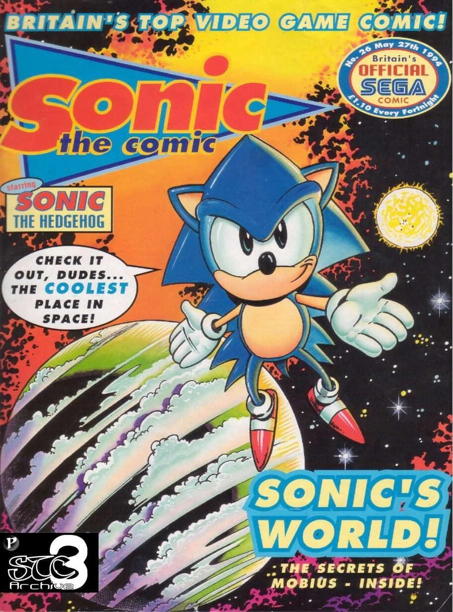 Sonic the Comic #26 VG ; Fleetway Quality comic book | Hedgehog Mark Millar