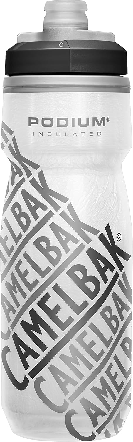 CamelBak Podium Chill Bike Insulated Squeeze Water Bottle Race Edition, 21oz