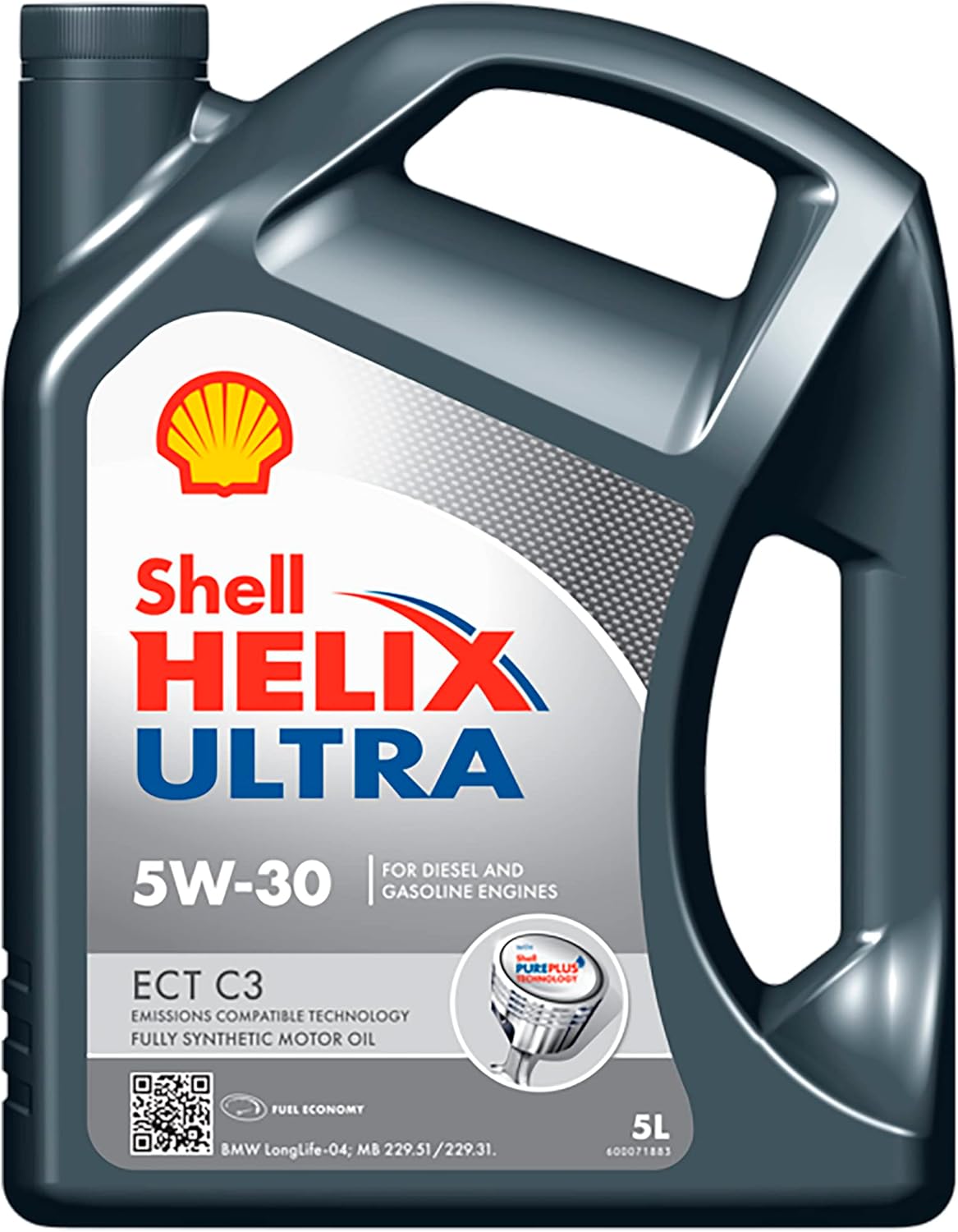 Engine Lubricating Oil Shell Helix Ultra ECT C3 5W-30 5 Litres