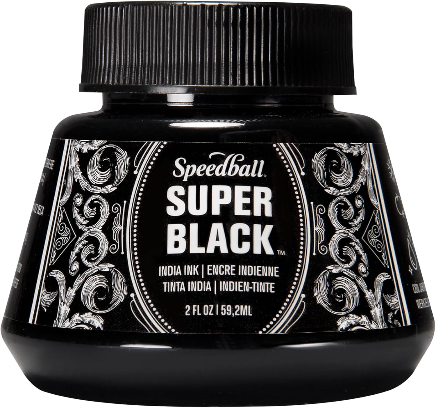 Speedball Super Black India Ink, 2-Ounce