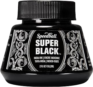 Speedball Super Black India Ink, 2-Ounce