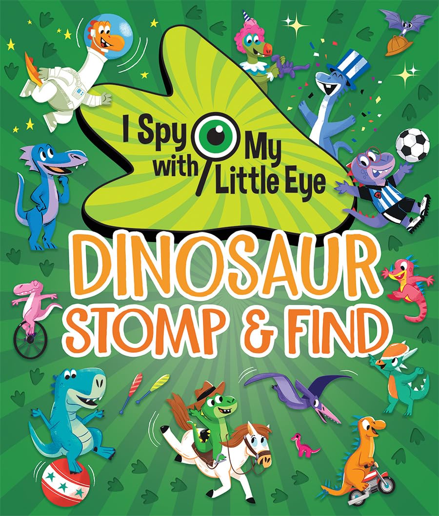 I Spy With My Little Eye Dinosaur - Kids Search, Find, and Seek Activity Book, Ages 3, 4, 5, 6+