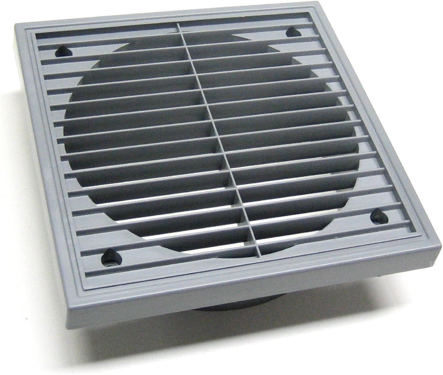 Large Grey Square Louvre Air Vent 6 Inch 150mm Duct Grille Extractor Flaps