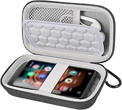 MP3 Player Cases & Covers for Luoran/for innioasis/for TIMMKOO/for MYMAHDI 4 Inch Full Screen Touch Music Player, Mp4 Player for Kids Holder Box for Earphone, USB Cable and Accessories (Bag Only)