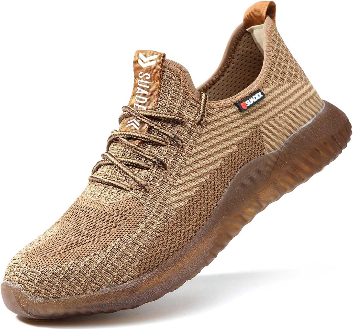 SUADEX Steel Toe Sneakers for Men Women Indestructible Steel Toe Shoes Lightweight Safety Shoes Puncture Proof Work Shoes Composite Toe Shoes