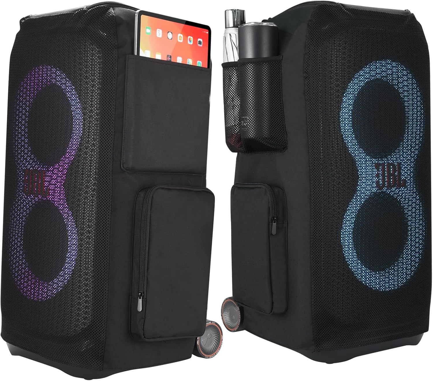 Yaowanguan Partybox Stage 320 Case for JBL Partybox Stage 320 Portable Bluetooth Party Speaker,Partybox Stage 320 Protective Dust Cover Accessories,Black