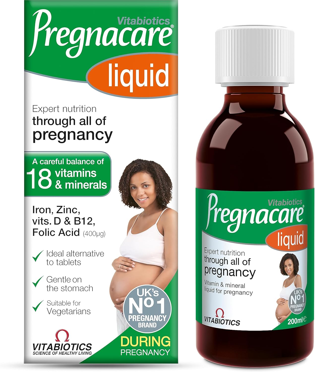 Vitabiotics Pregnacare Liquid - 200 ml by Pregnacare