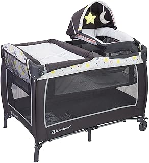Baby Trend Lil' Snooze Deluxe II Nursery Center, Twinkle Twinkle Little Moon