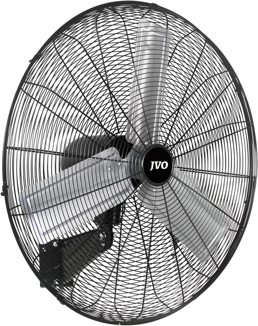 JVO 30 Inch Oscillating Wall Mount Fan, High Velocity Wall Fan with 9500 CFM, 2 Speeds Heavy Duty Industrial Wall Mounted Fan For Outdoor Indoor, Patios, Garage, Shop, Commercial