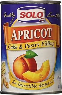 Solo Apricot Cake and Pastry Filling, 12 Ounce (Pack of 2)