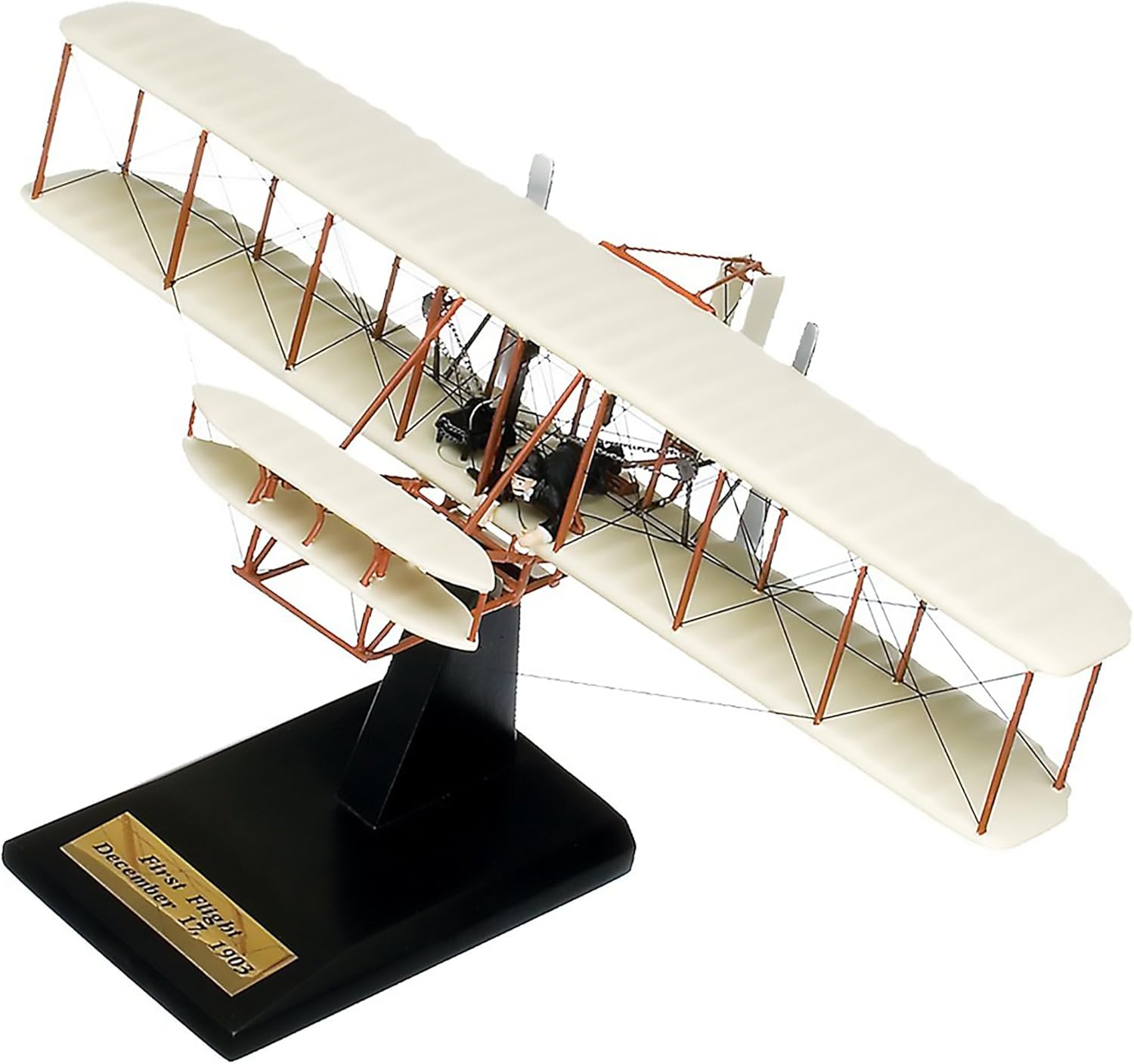 Daron Wright Flyer 'Kitty Hawk' - 1/32 Scale Airplane Model, Handcrafted, Historically Accurate, Museum Quality for Aviation Enthusiasts, History Buffs, Collectors, Unisex, Ages 3+