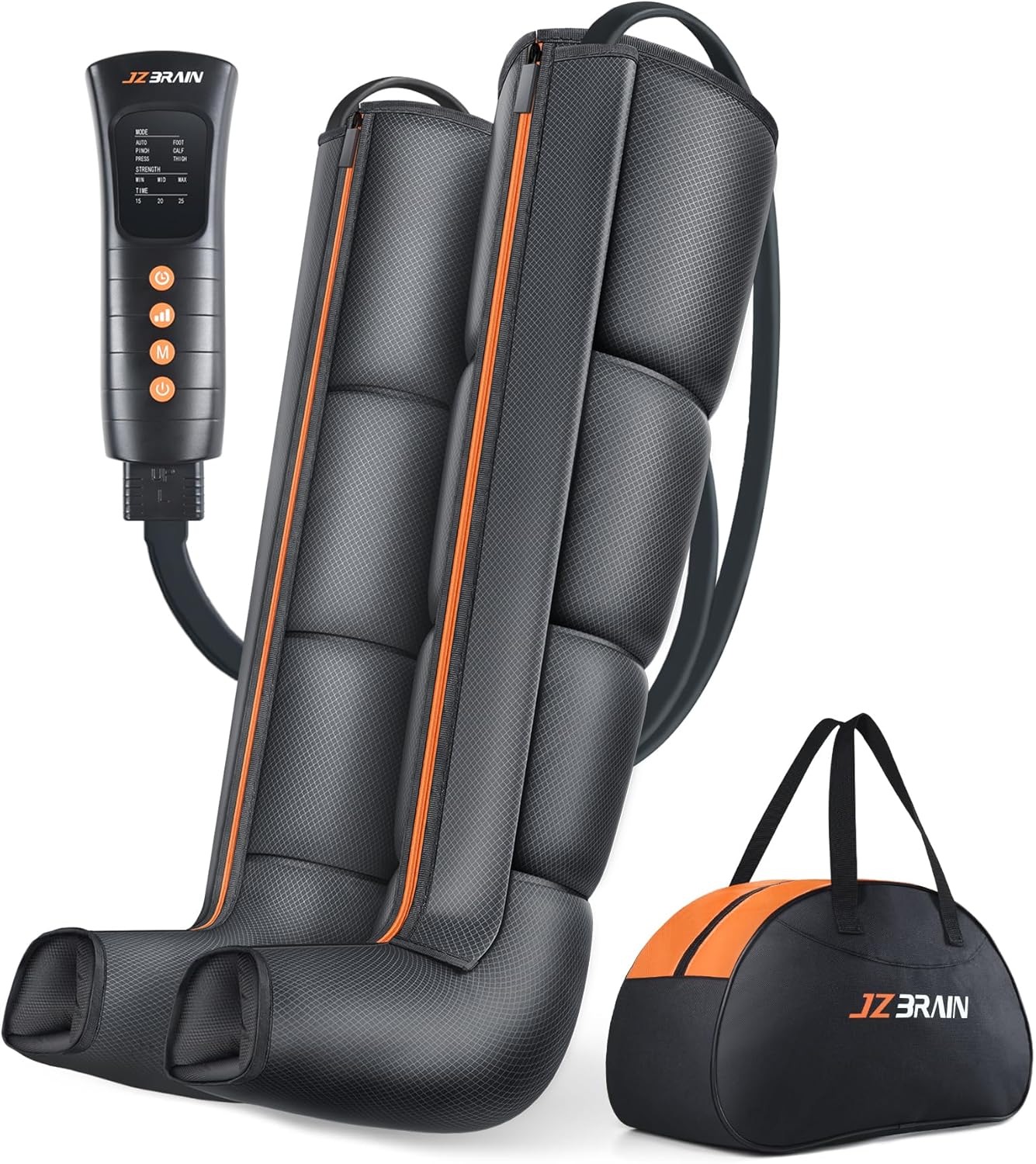 Sequential Air Leg Compression Massager - FSA HSA Professional Full Leg Compression Boots for Athletes - Adjustable Intensity for Post-Workout Muscle Relaxation - Gifts for Him Her