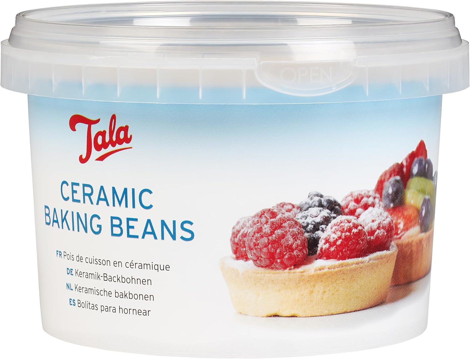 Tala Ceramic Baking Beans - Reusable Heat Resistant Blind Weights - Oven Beads for Pies, Tarts, and Pastry Crusts - Baking Accessories - Approx. 700g, 32 inch