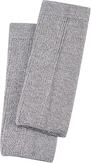 Elastic Cotton Knee Warmers, Knee Sleeves for Men and Women - Circulation Support and Joint Pain Relief, Arthritis Aid, One Pair, Made in Japan