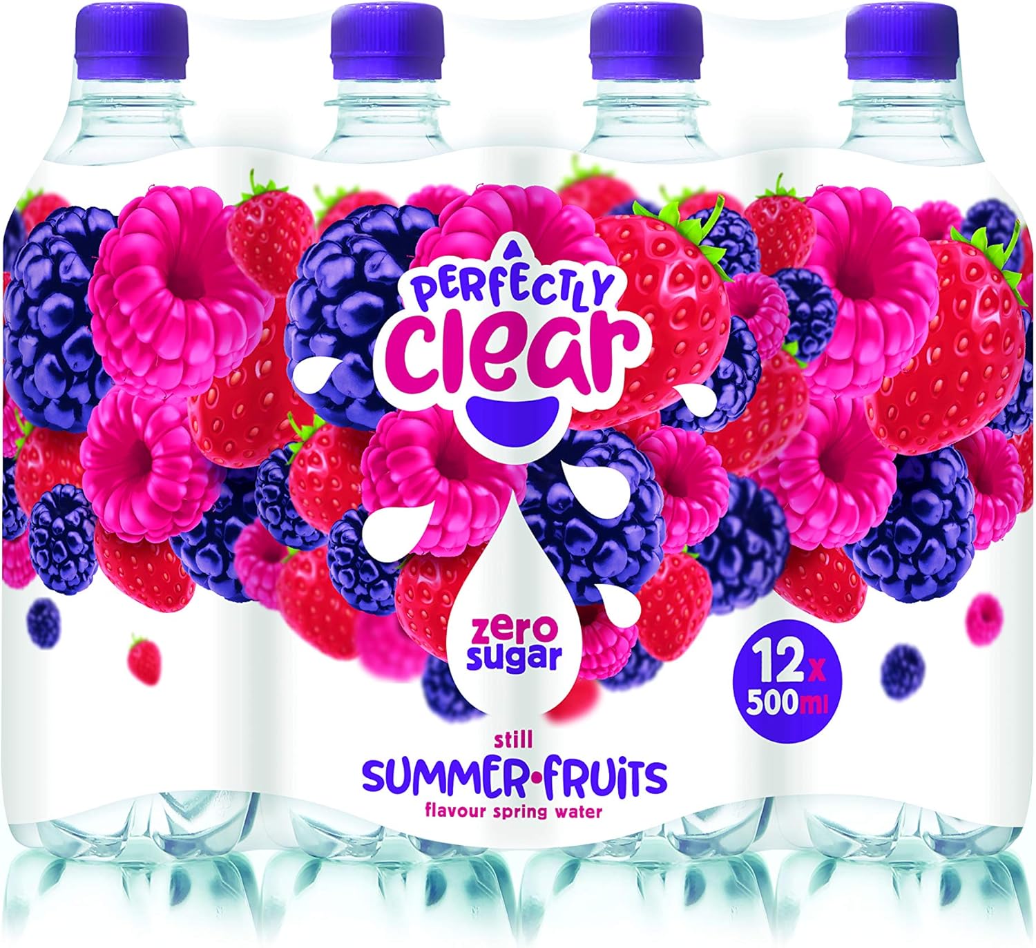 Perfectly Clear Still Summer Fruits Flavoured Water 500ml x 12