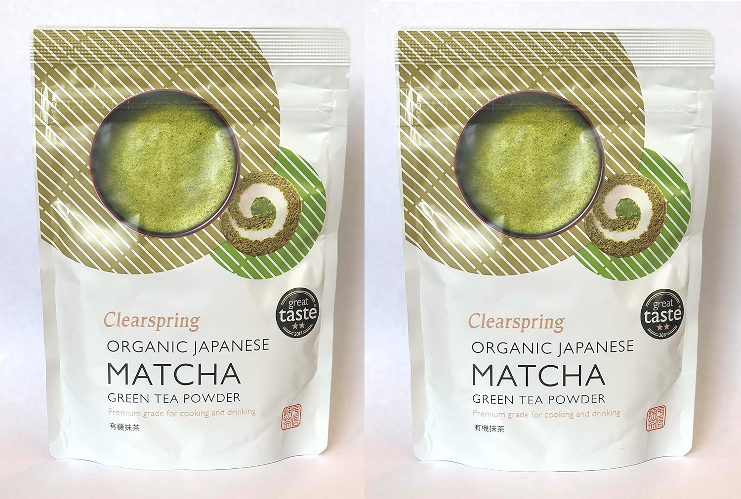 (2 Pack) - Clearspring - Org Matcha Green tea Premium | 40g | 2 PACK BUNDLE
