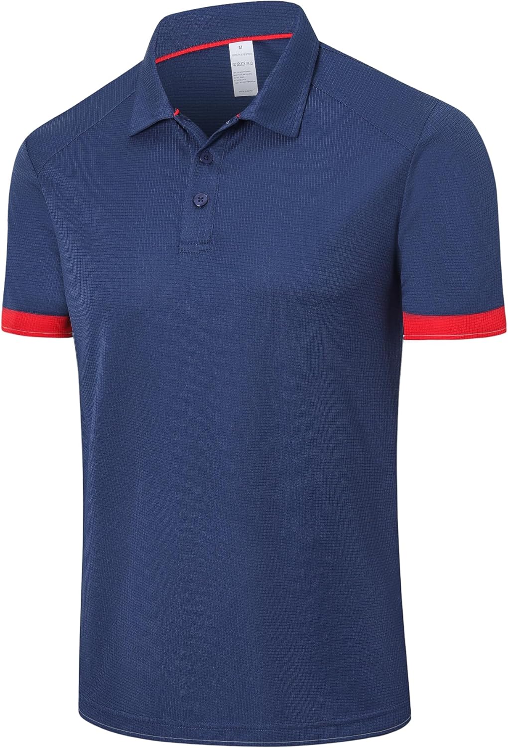 Gaiatiger 5 Pack Mens Polo Shirts Multipack Short Sleeve Breathable Golf Polo Collar Buttoned Mens Tops Gym Sport T Shirts