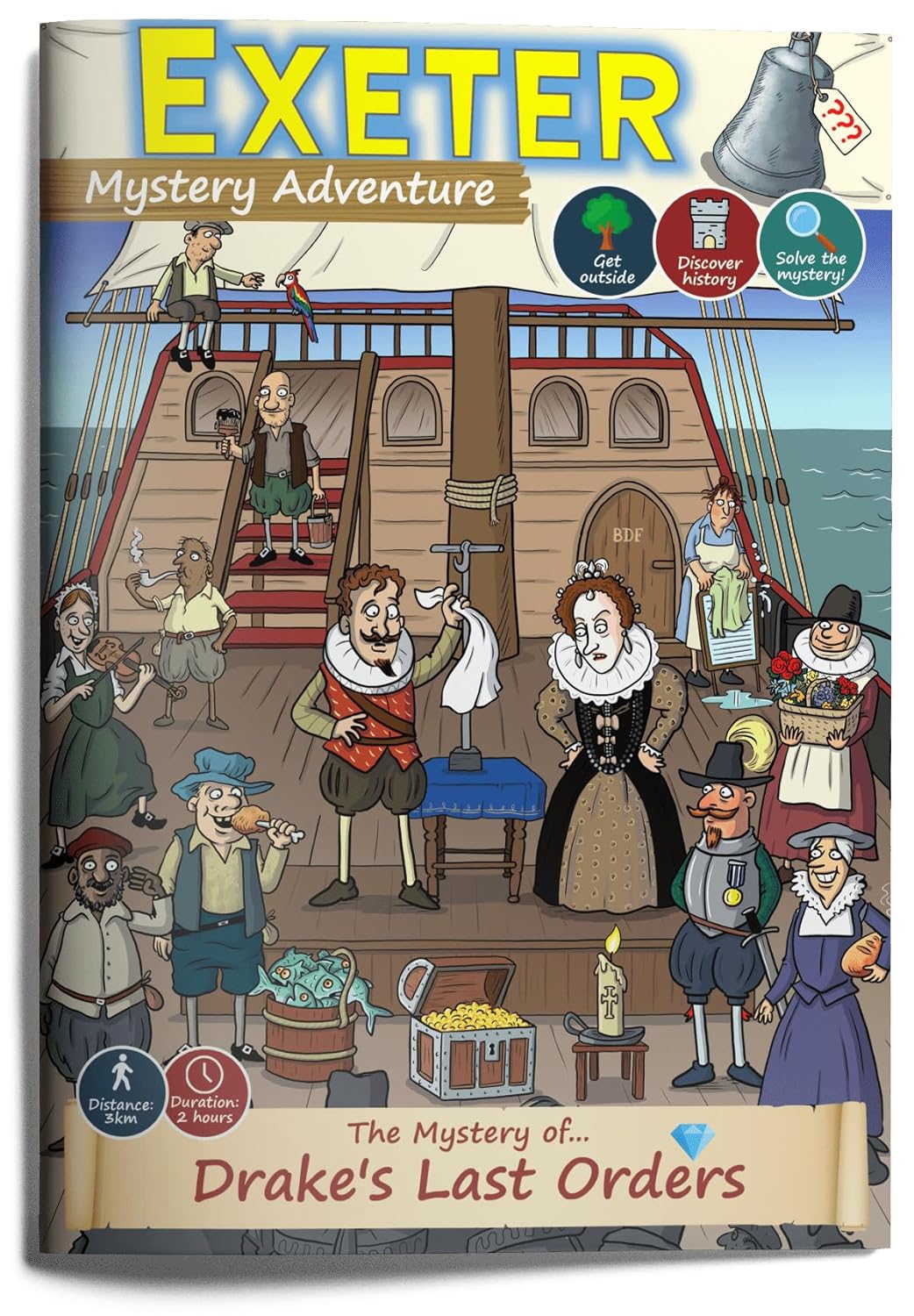 The Mystery of Drake's Last Orders: Exeter Treasure Hunt