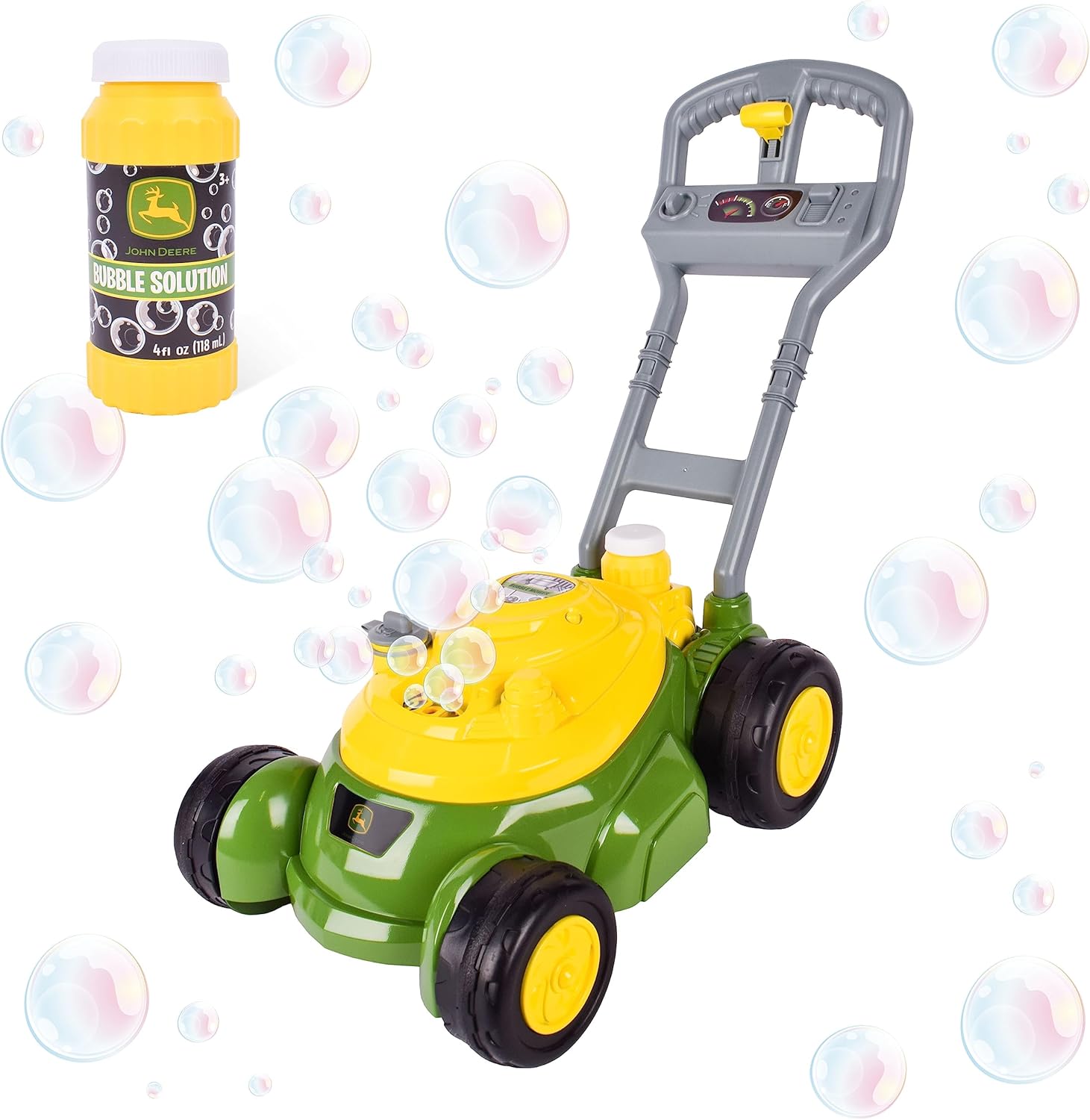 John Deere Bubble Mower, Green, Yellow