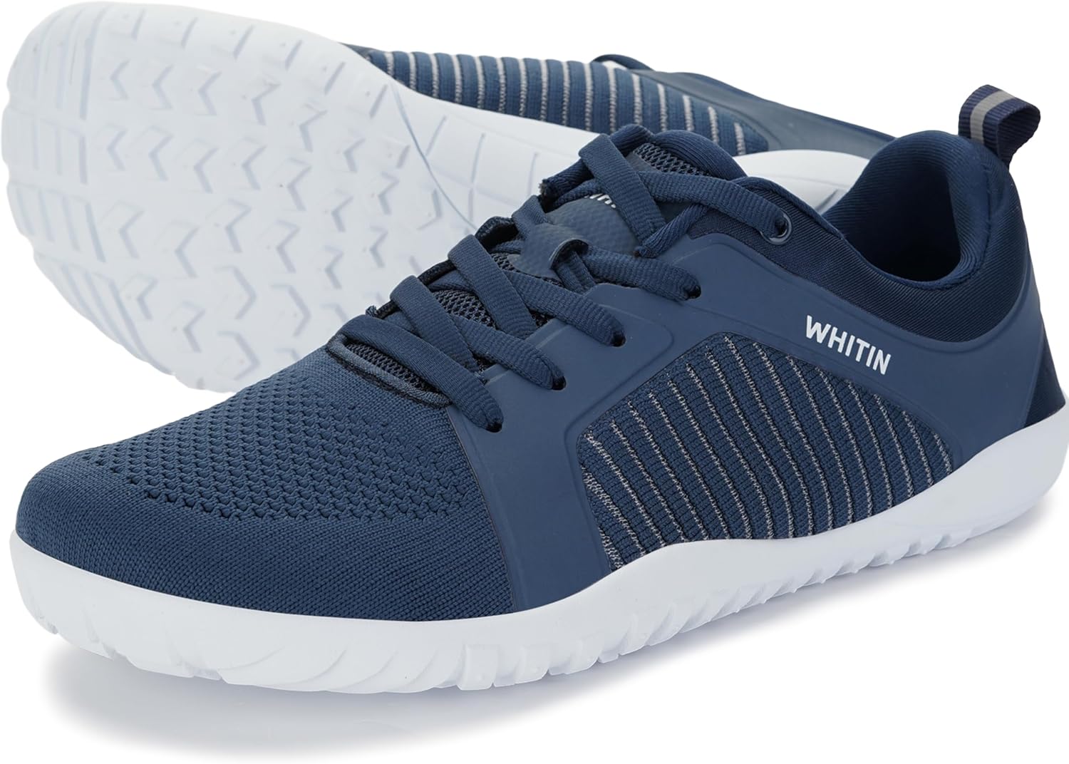 WHITIN Men's Barefoot Trail-Running Shoes | Wide Toe-Box | Zero-Drop Sole | Optimal Traction