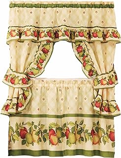 Achim Home Furnishings, Antique Apple Orchard Cottage Set, 24-Inch (AOCS24AN06)