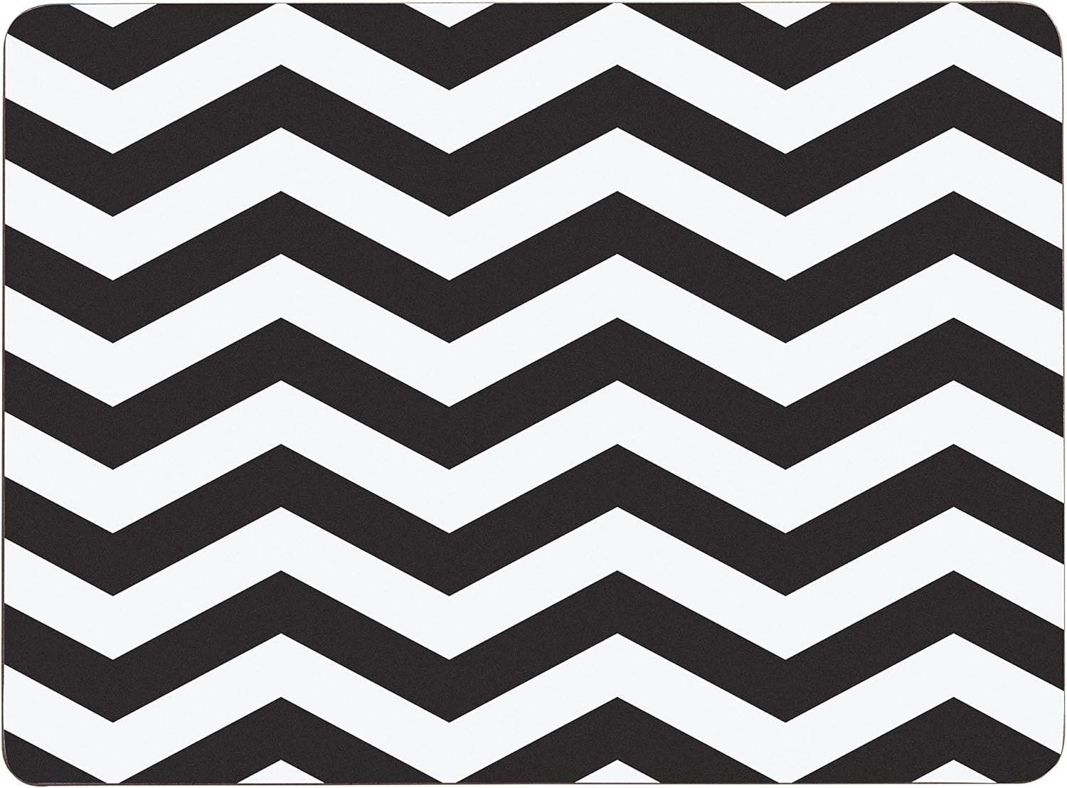 Premier Housewares 1203624 Chevron Placemats - Set of 4, Black/White, H2 x W29 x D22cm