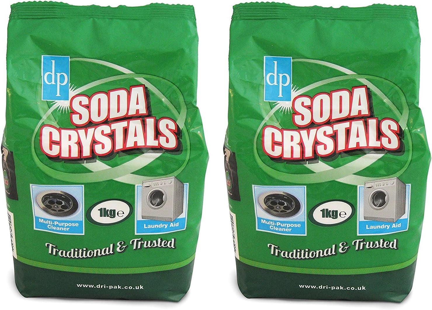 Dri Pak Soda Crystal, 1kg (Pack of 2)