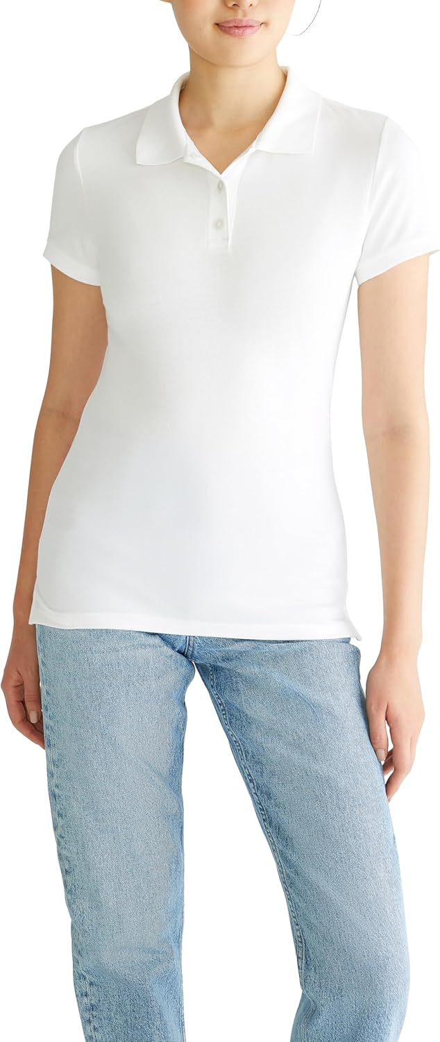 AEROPOSTALE Women's Aero Uniform Polo Short Sleeve