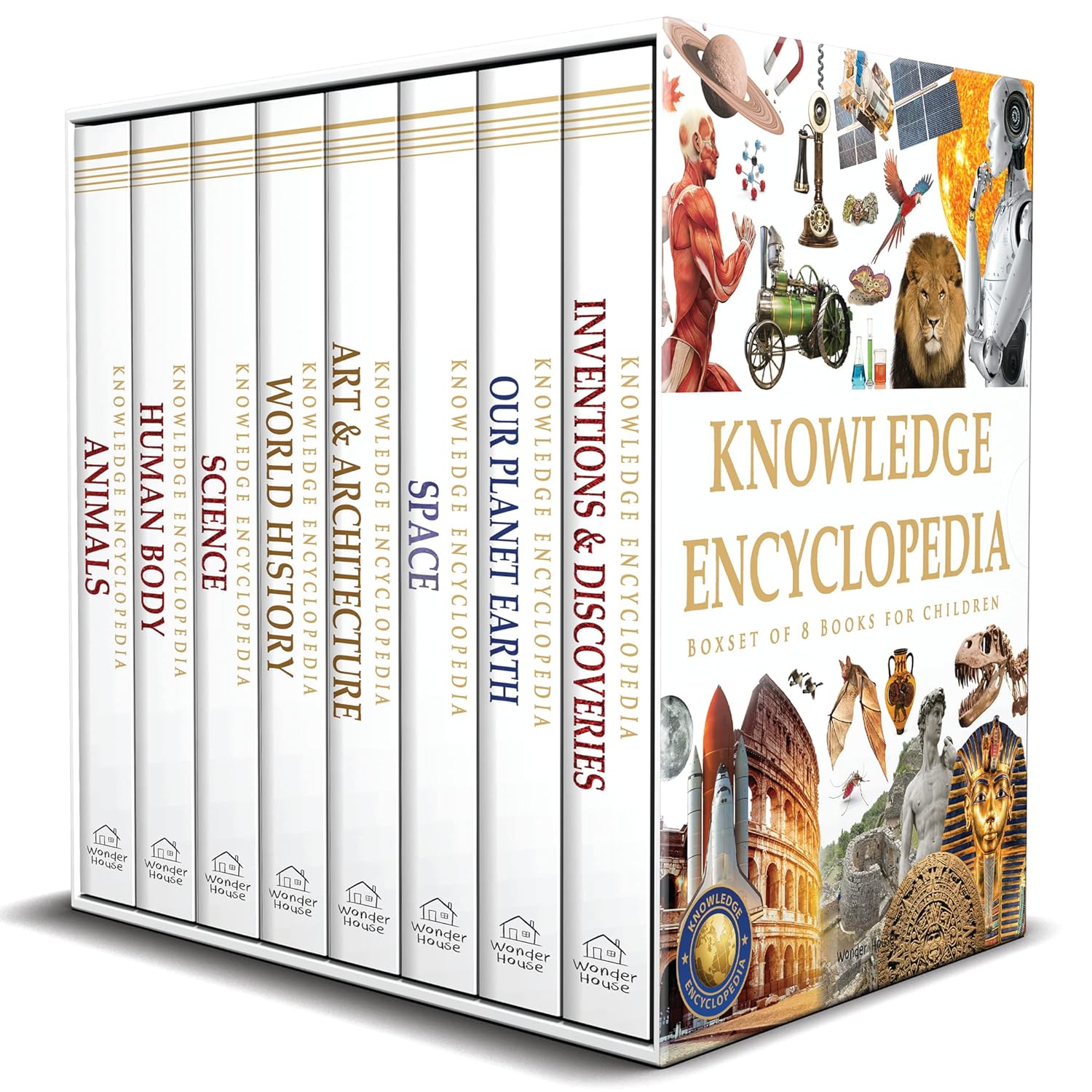Knowledge Encyclopedia: Boxset of 8 Books (Knowledge Encyclopedia For Children)