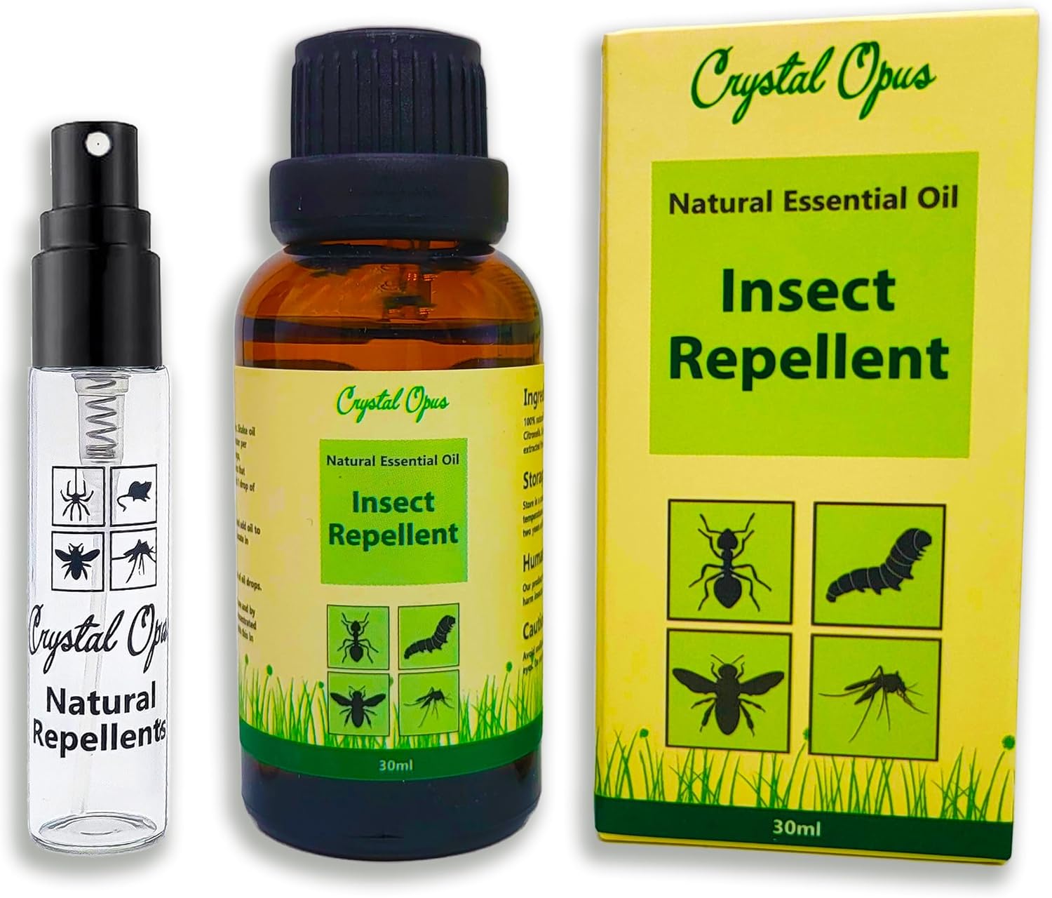 Makes 6 Litres of Insect & Bug Repellent Spray. Home, Garden, Plants, Flowers & Crops. Tried & Trusted Humane Natural Blend of Eucalyptus, Peppermint, Rosemary, Thyme, Citronella, Sage & Lavender Oil.