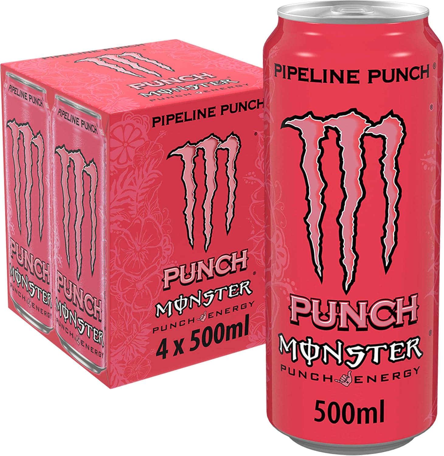 Monster Pipeline Punch Energy Drink 4 x 500 ml