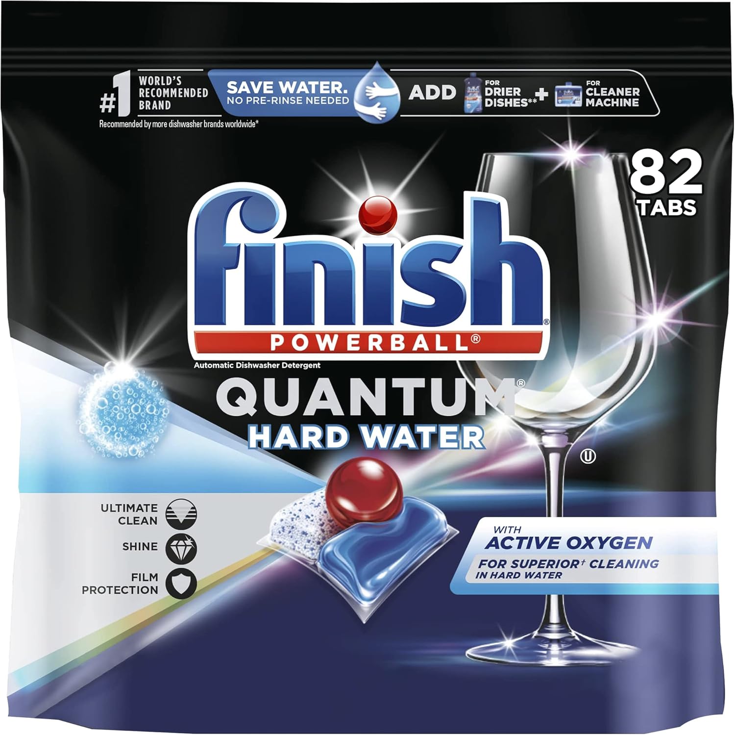 Finish Quantum Hard Water 82 ct.