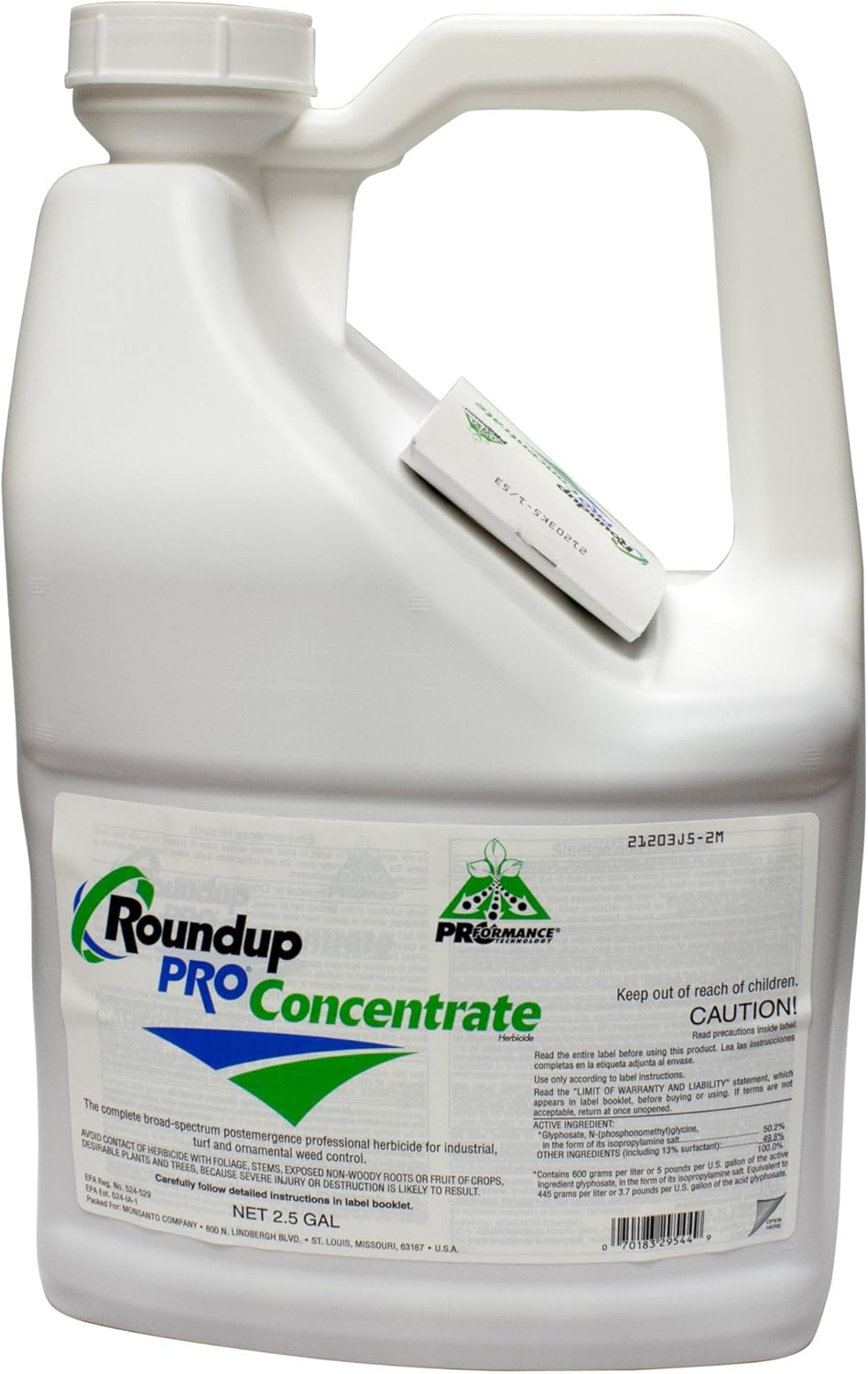 Round Up Pro Weed Killer 2.5 Gallon