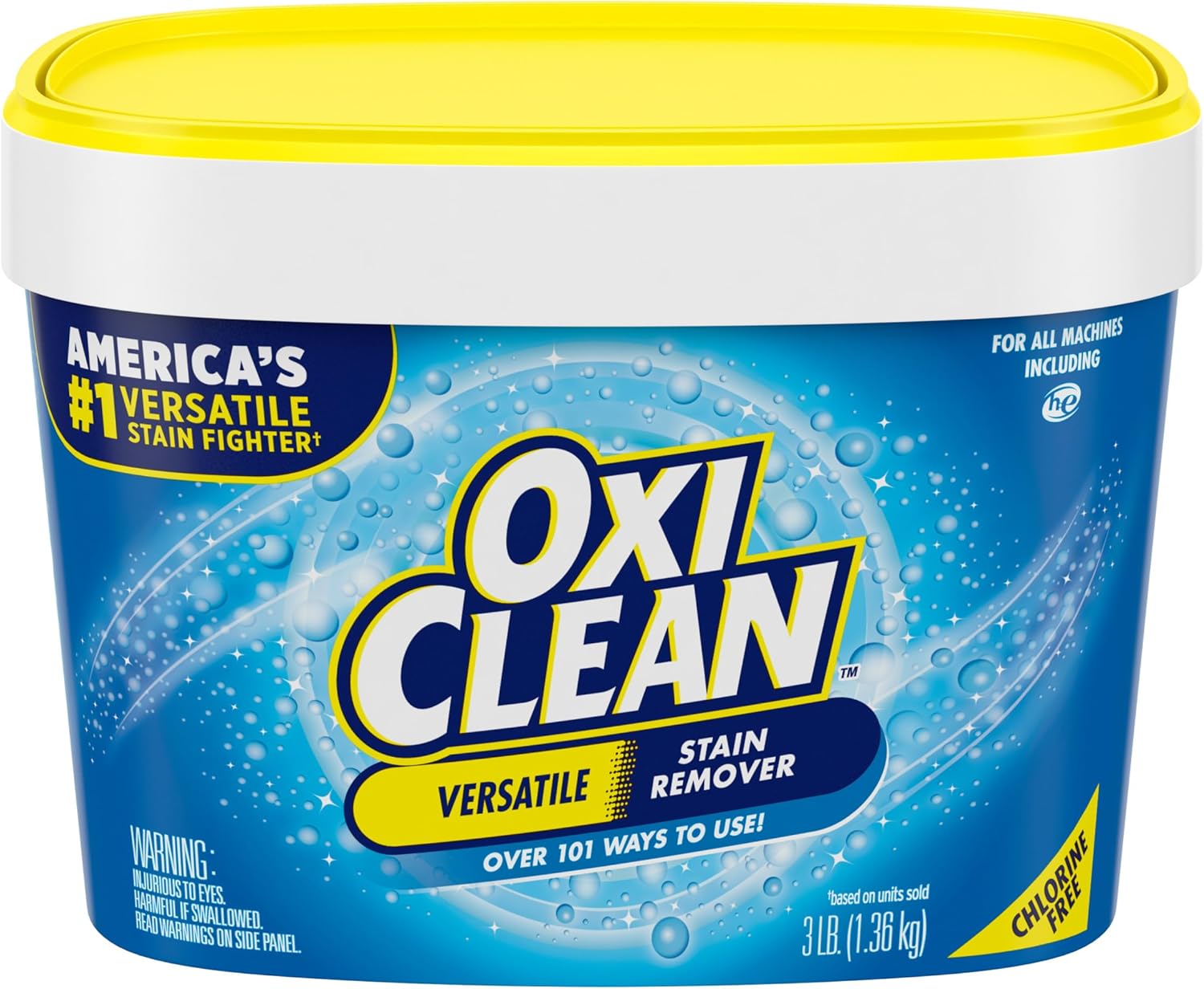OxiClean Versatile Stain Remover Powder, 3 lb