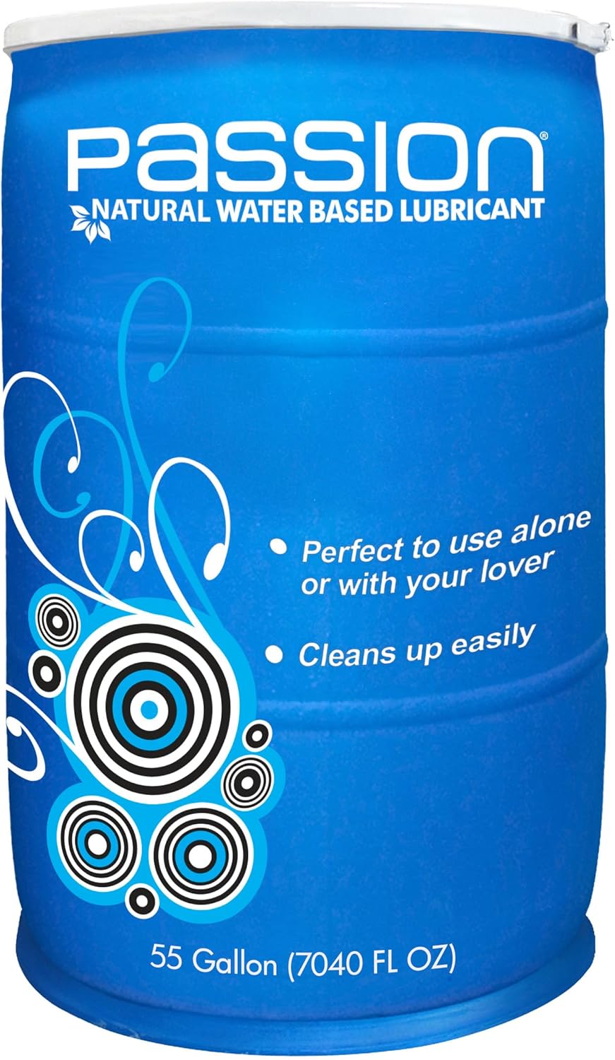 Passion Natural Water-Based Lubricant - 55 Gallon