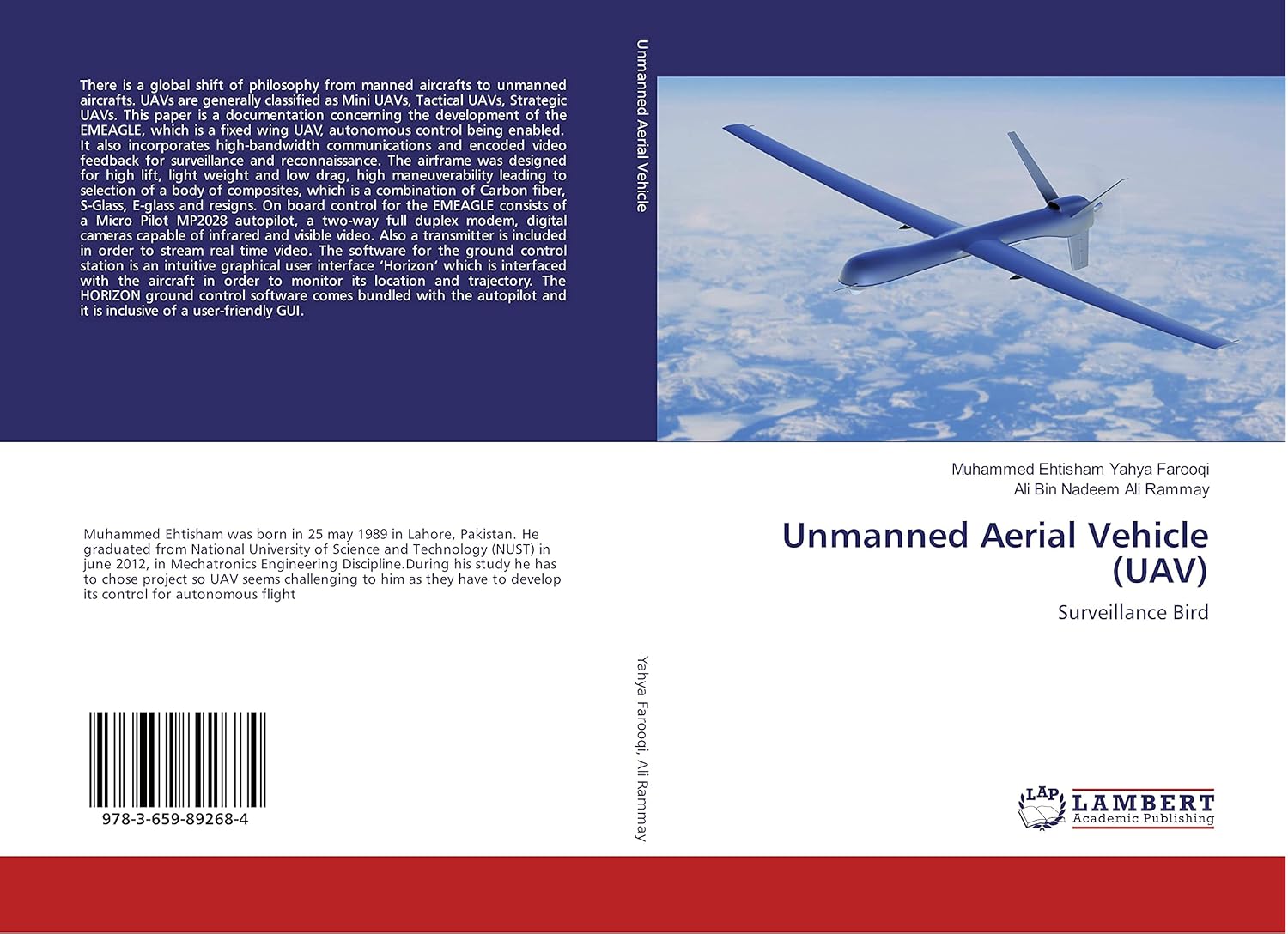 Unmanned Aerial Vehicle (UAV): Surveillance Bird