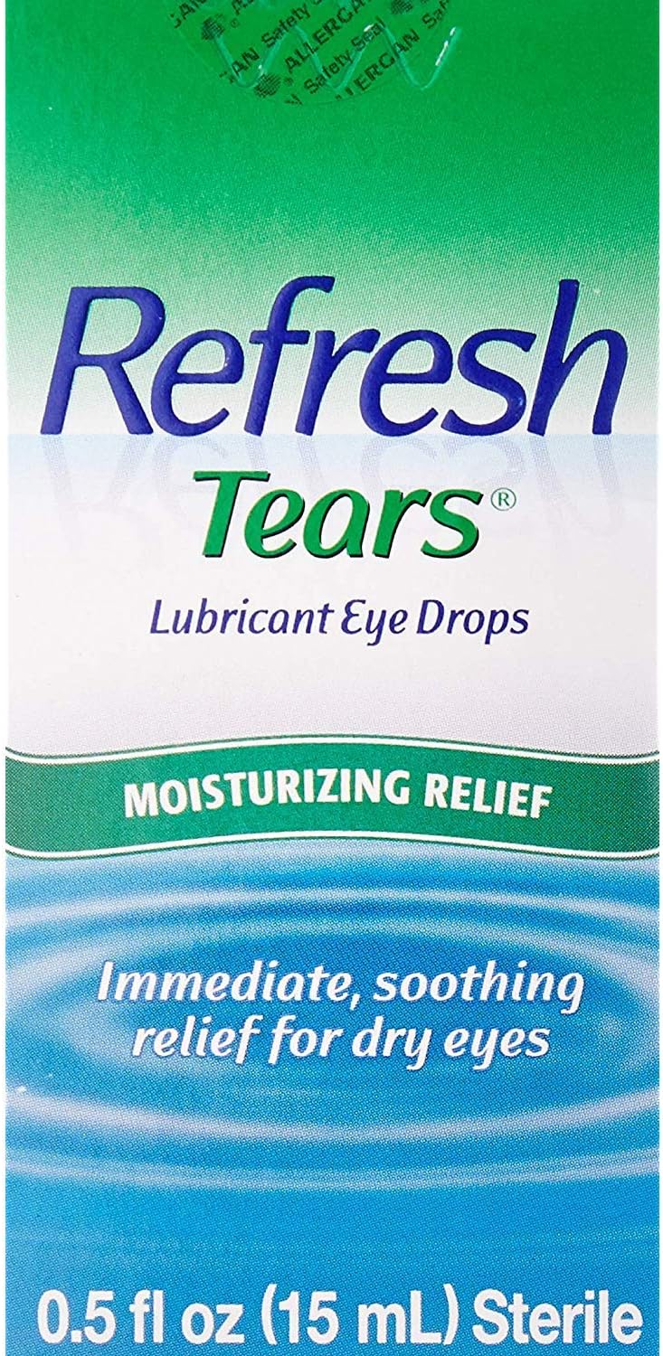 Refresh Tears Lubricant Eye Drops - 0.5 fl oz, Pack of 5