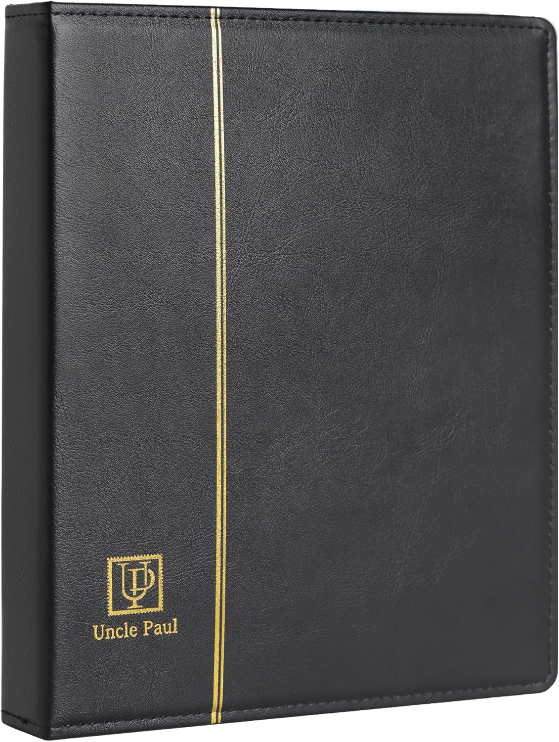 Uncle Paul Coin Currency Collecting Holder Album, 4 Ring Binder, Large Storage Book, Paper Money Currency Collection Supplies Holders, for Standard 3 Ring,9 Ring Binder Pages BU04