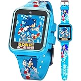 SEGA Sonic the Hedgehog Educational Learning Touchscreen Smart Watch Toy for Boys, Girls, Toddlers - Selfie Cam, Learning Games, Alarm, Calculator, Pedometer (Model: SNC4055AZ)