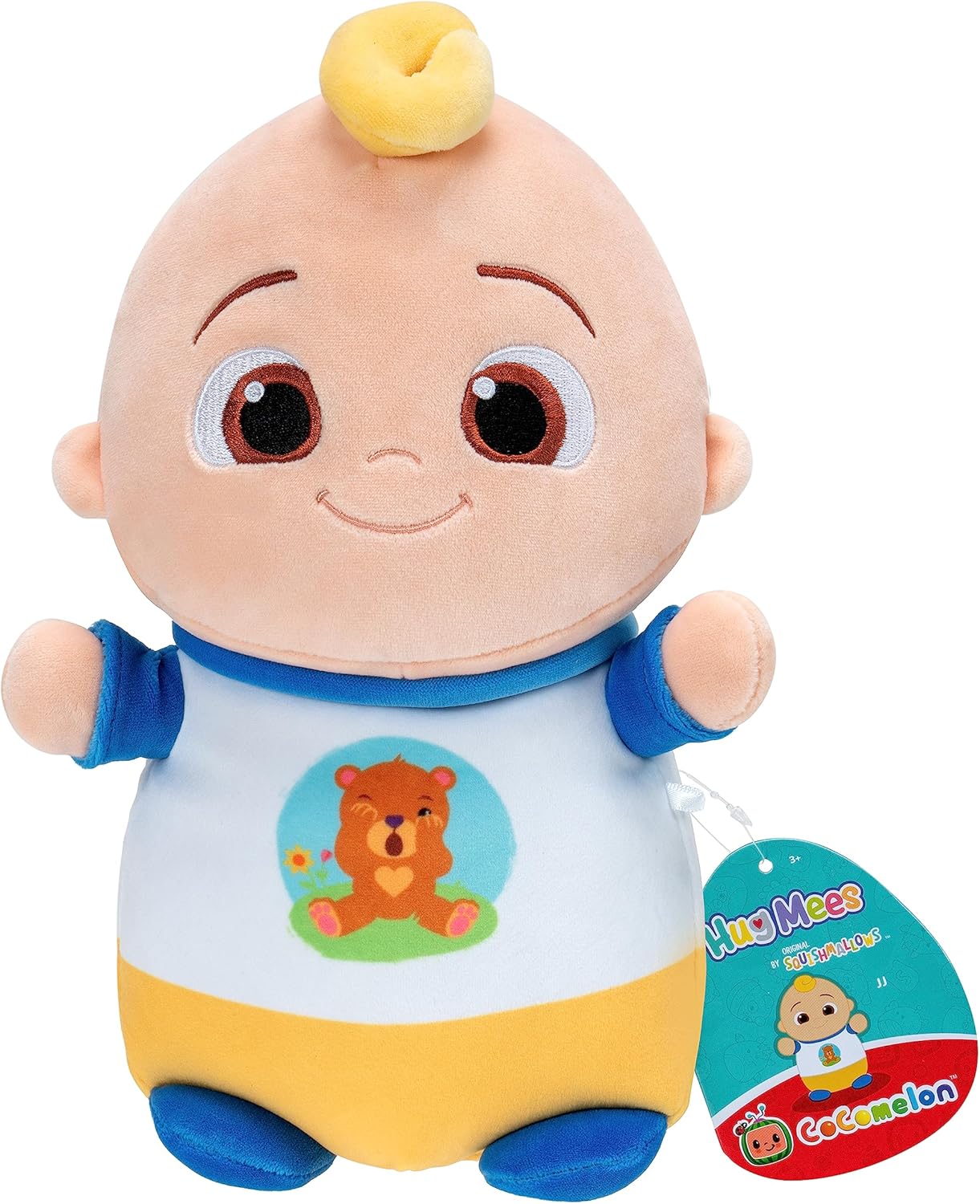 Squishmallows Original Hugmees 10-Inch CoComelon JJ Medium-Sized Ultrsoft Plush