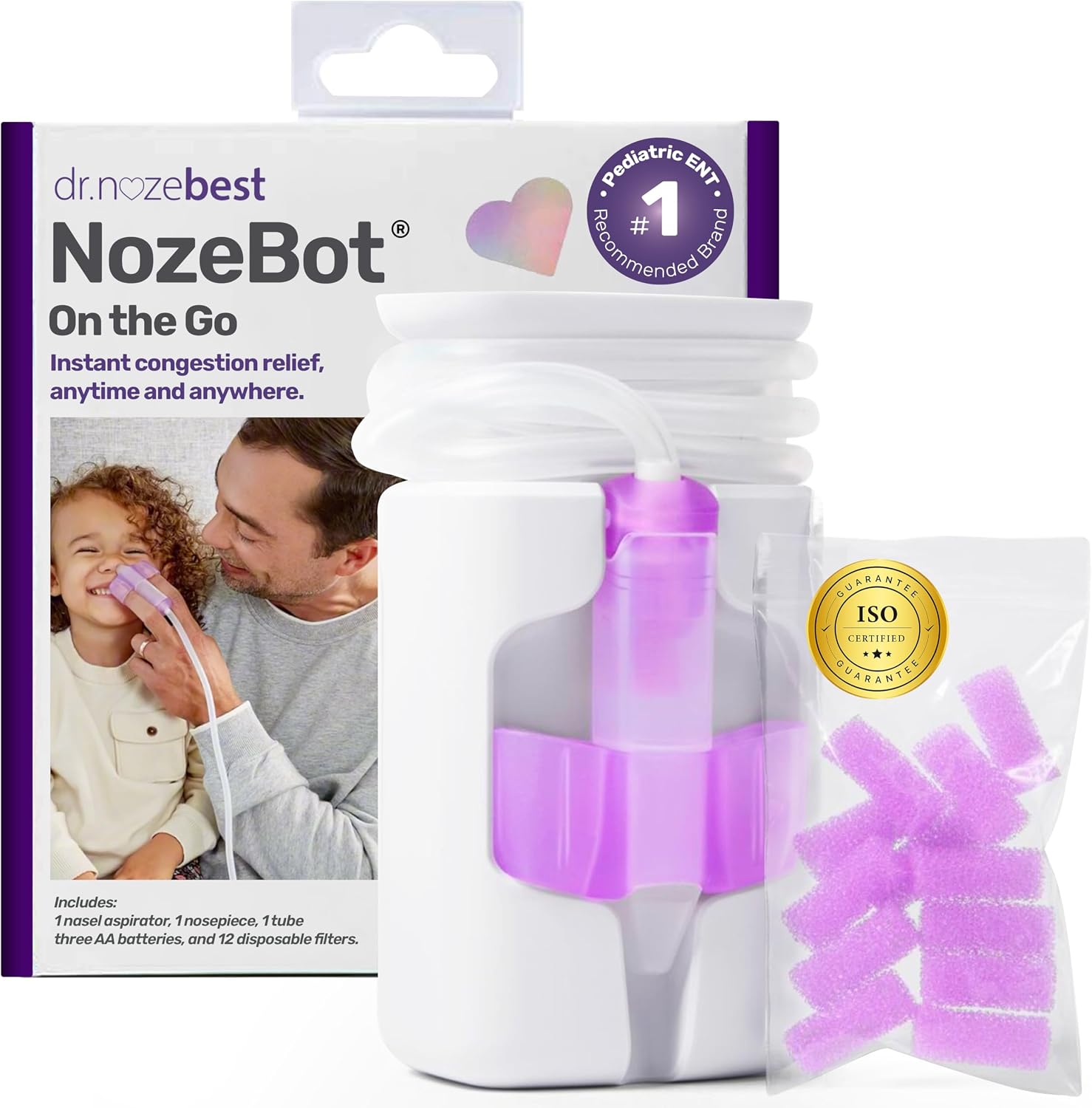 Dr. Noze Best NozeBot On the Go Nasal Aspirator